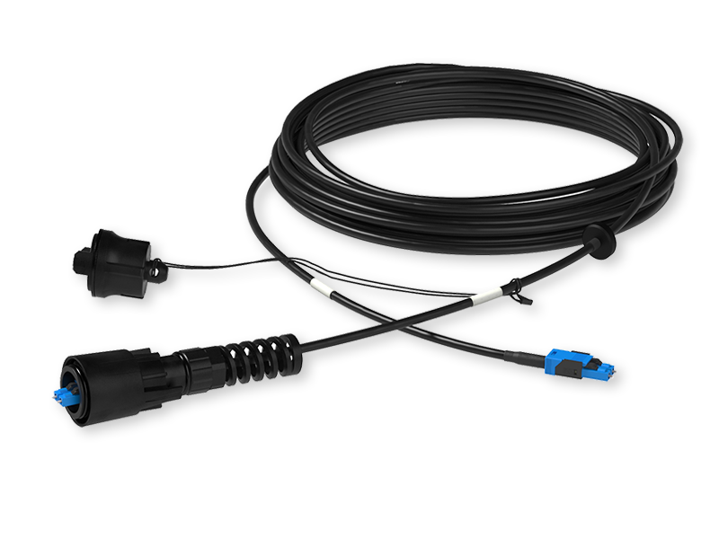 FTTA 2 x 09/125 OS2, IP-FX LC Uniboot /LC Uniboot