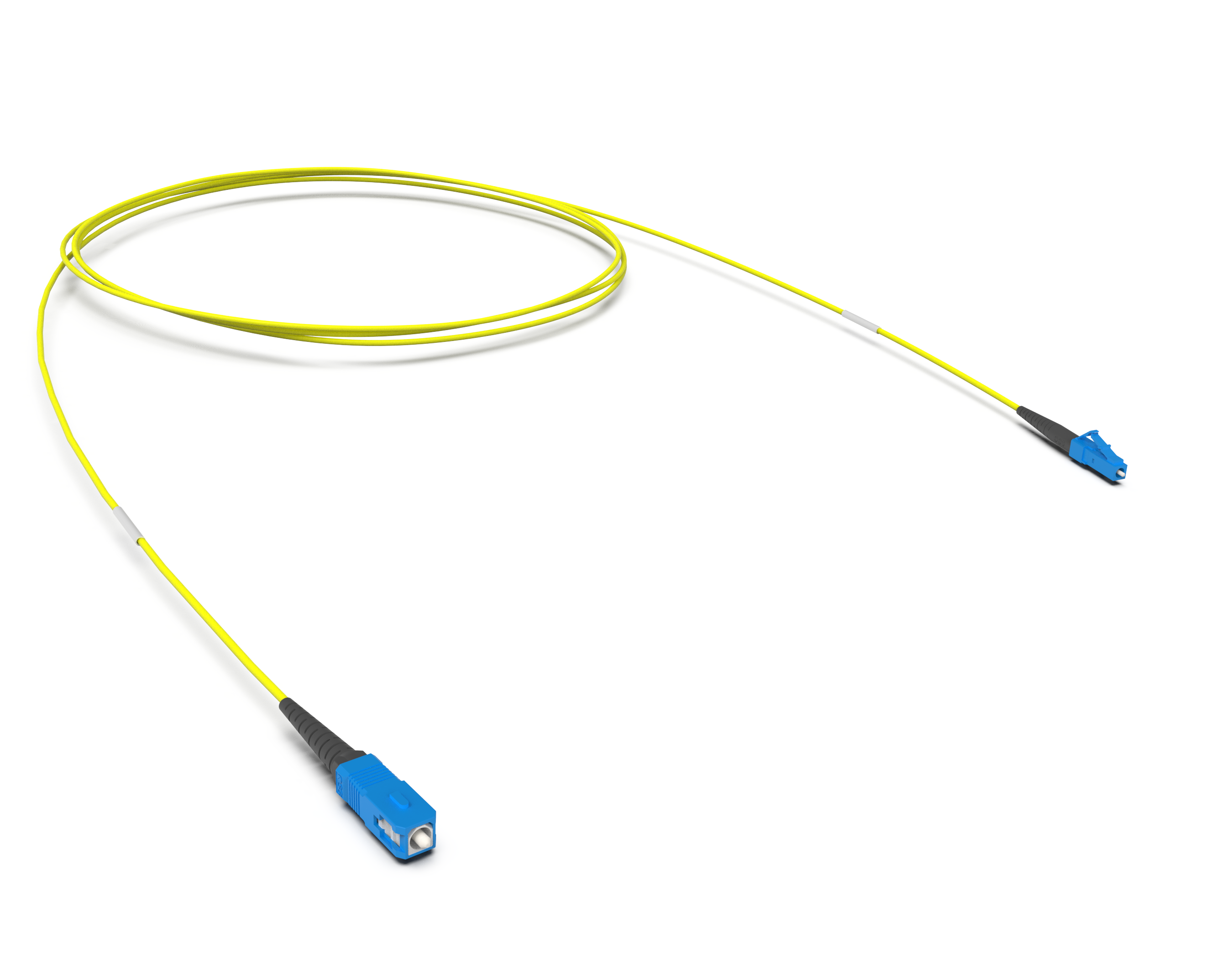 Оптический патчкорд SC/UPC-LC/UPC Simplex, 09/125 OS2, LSZH