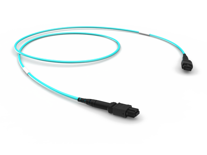 Оптическая соединительная сборка MPO/MPO, 12ОВ MM50/125 OM3