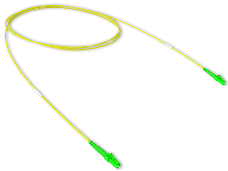 Оптический патчкорд LC-APC/LC-APC Simplex, SM9/125 OS2