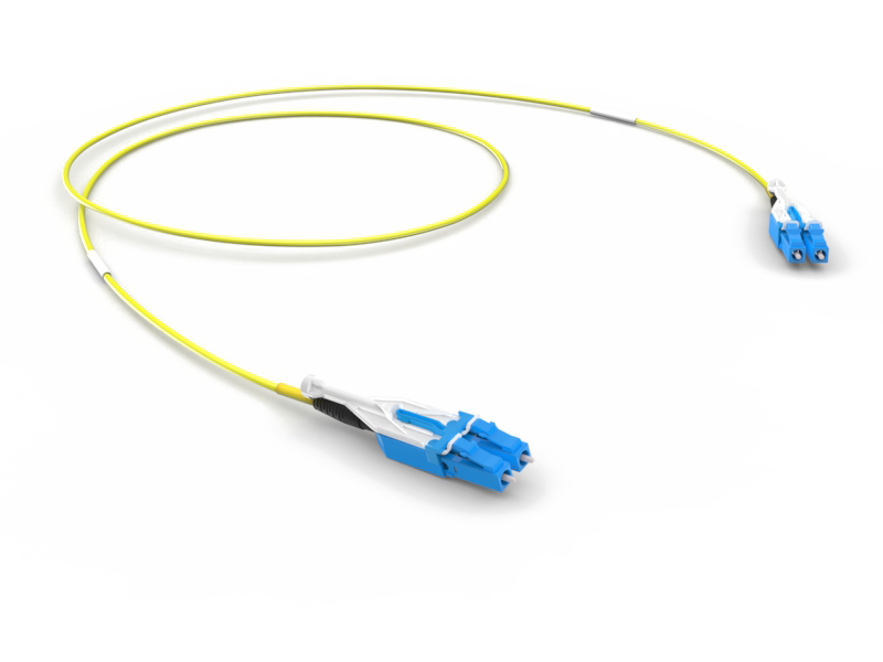 FO Patch Cord LCHD-UPC/LCHD-UPC Duplex, 09/125 OS2