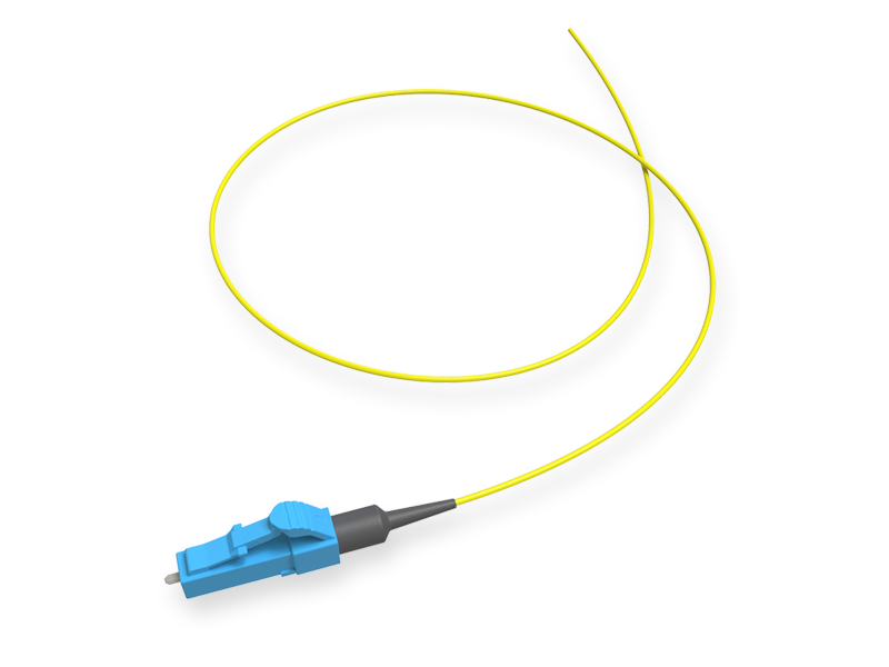 LC-UPC pigtail, 09/125 OS2