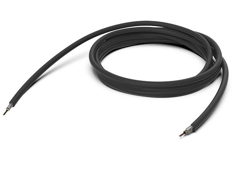 Волоконно оптический кабель универсальный, с броней из стальной гофрированной ленты, 24ОВ, SM 09/125 OS2, LSZH, 2700Н, П1б, черный