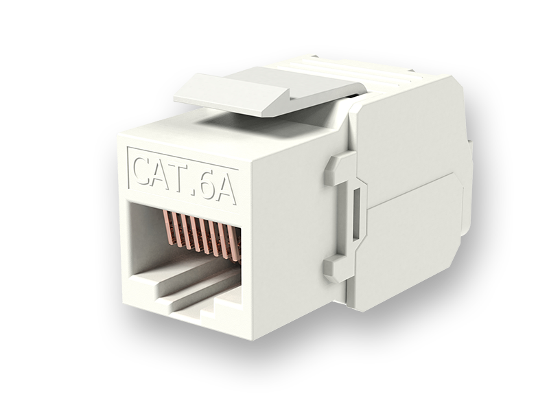 Неэкранированное модульное гнездо RJ45 Кат.6A