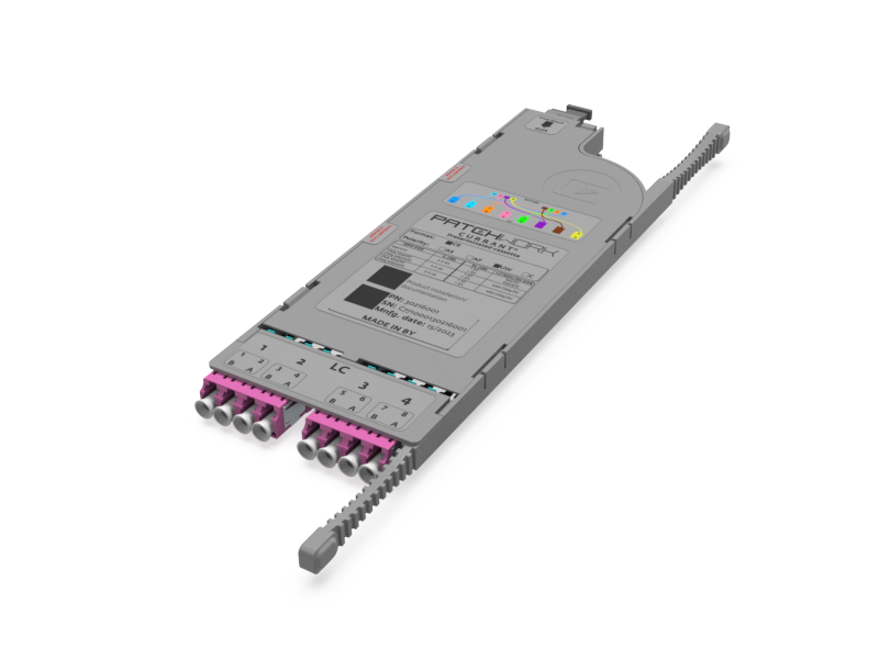 CС6 - Fiber preterminated cassette OM4 MTP(8)