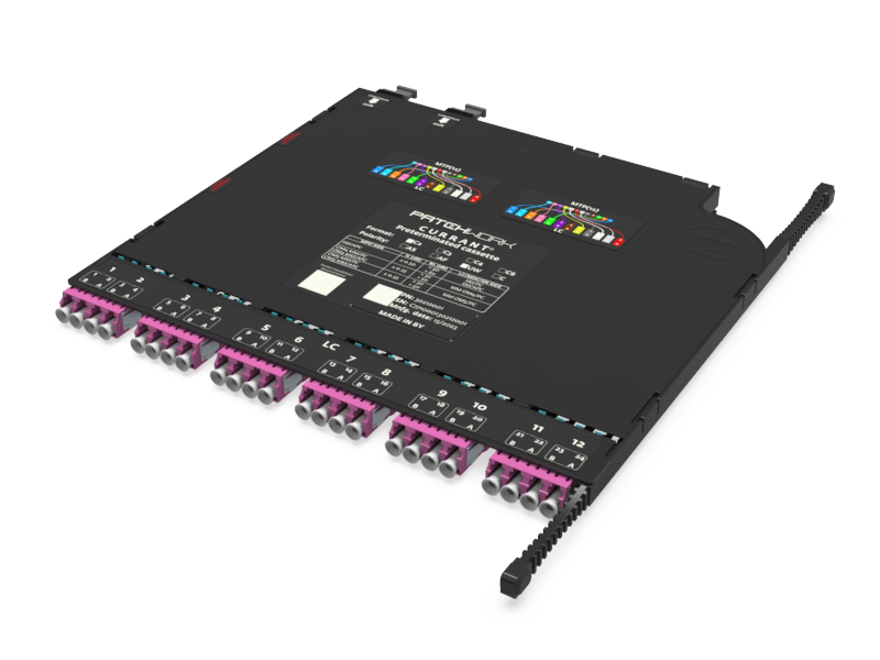 CС2 - Fiber preterminated cassette OM4 MTP(12)