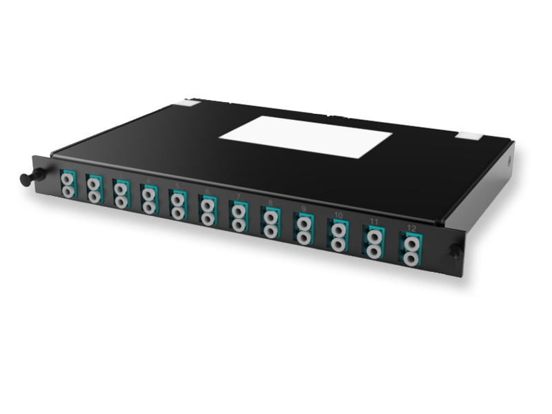 C2 - Оптическая претерминированная кассета OM3 MPO(12)