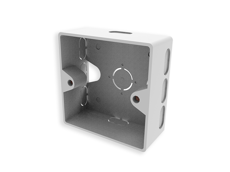 Настенная розеточная коробка